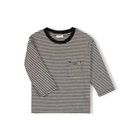 Nixnut Drop shirt - black stripe