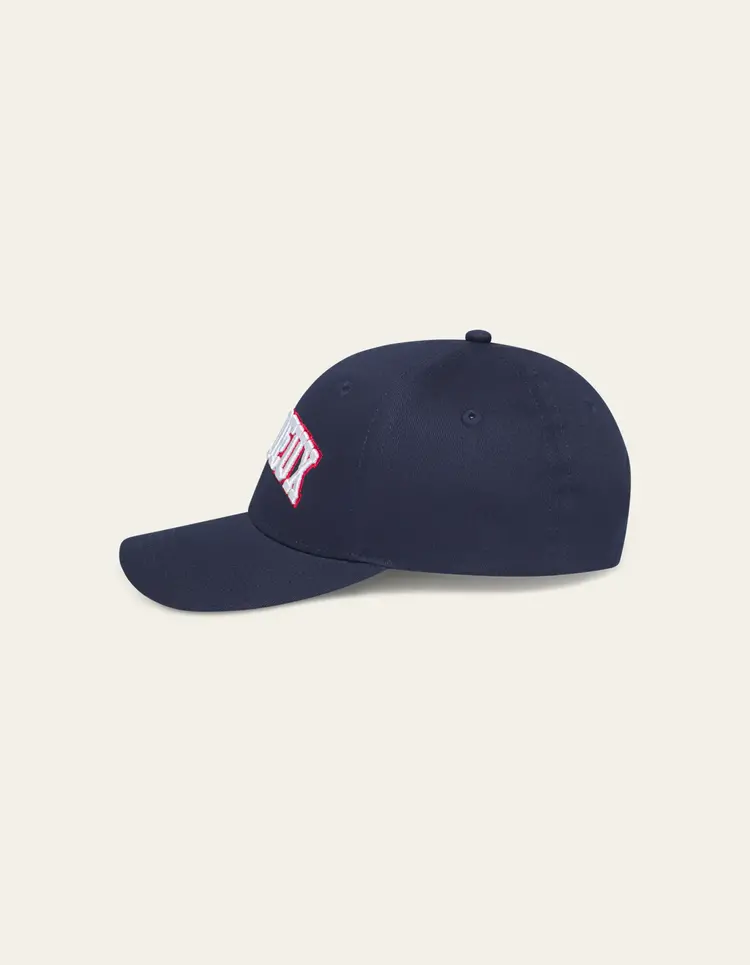 Les Deux Aidan Baseball Cap - Dark Navy