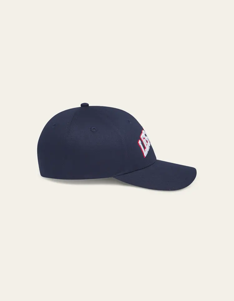 Les Deux Aidan Baseball Cap - Dark Navy