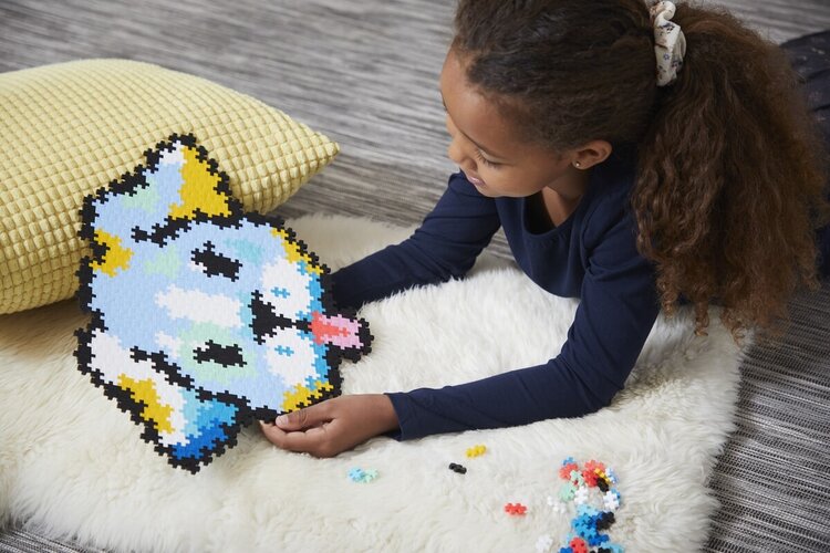 Plus - Plus Puzzle By Numbers 500 stuks - Puppy