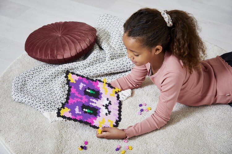 Plus - Plus Puzzle By Numbers 500 stuks - Kat Poes