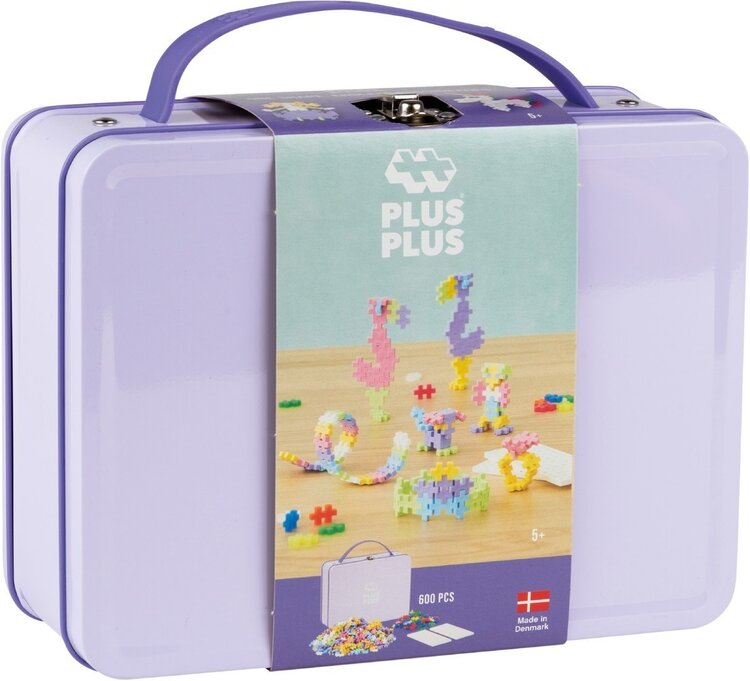Plus - Plus Reiskoffer 600 stuks - Pastel
