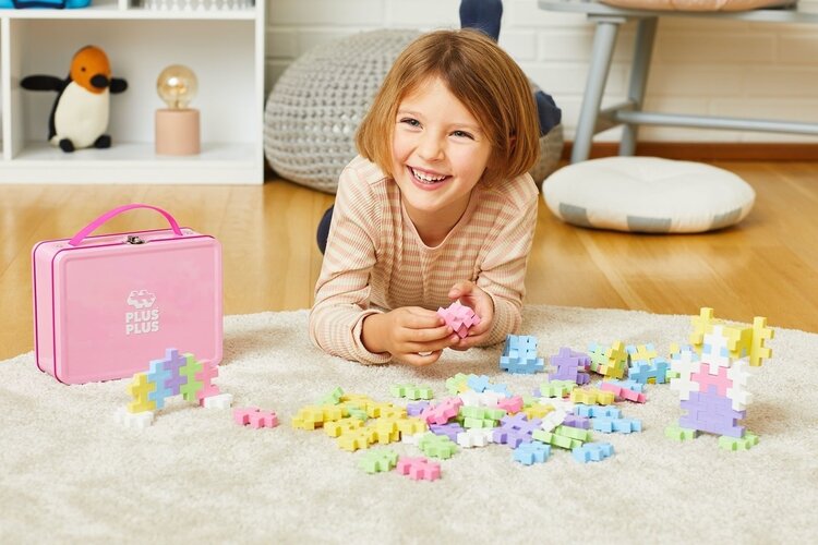 Plus - Plus Opbergbox BIG 70 stuks - Pastel