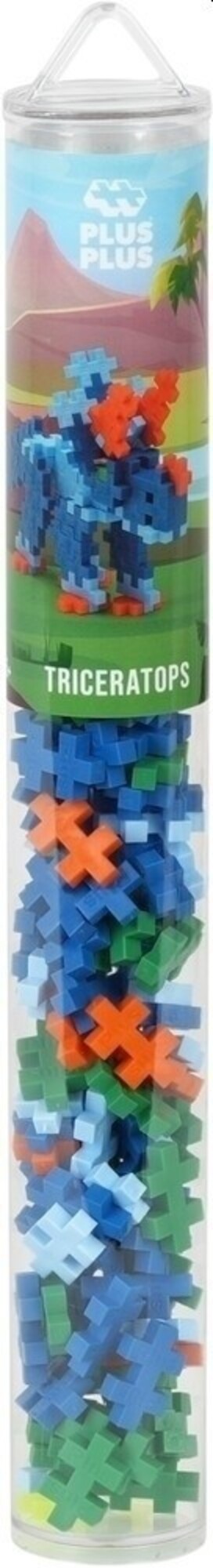 Plus - Plus Tube 100 stuks - Triceratops