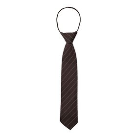Co'Couture Nemo Stripe Tie - Dark Brown