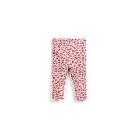Play Up Printed rib leggings -E721P/11653