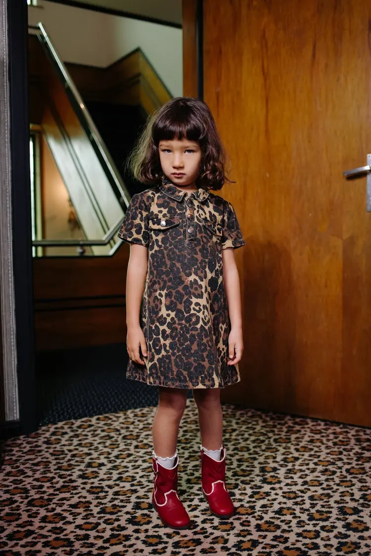 Call me Frankie Leopard dress