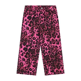 Call me Frankie Leopard Pants Pink