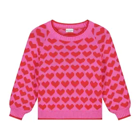 Call me Frankie Heart knitted sweater