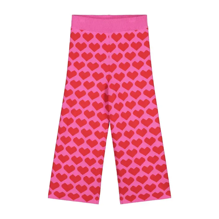Call me Frankie Knitted Heart Pants