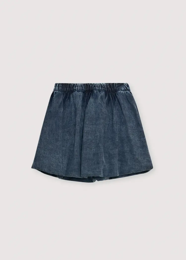 The New Society Mara Skirt - Blue Denim