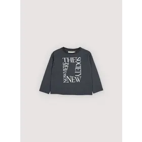 The New Society Oscar T-Shirt Eclipse - Noir