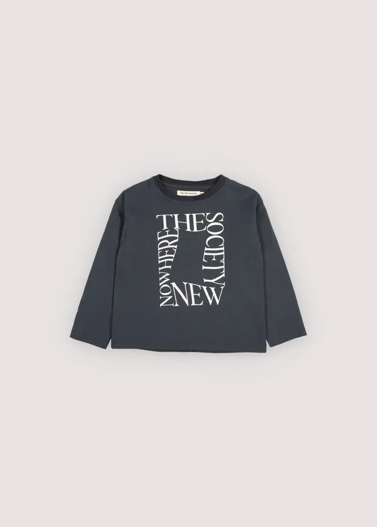 The New Society Oscar T-Shirt Eclipse - Noir