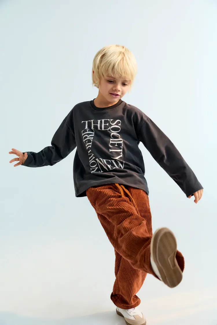 The New Society Oscar T-Shirt Eclipse - Noir