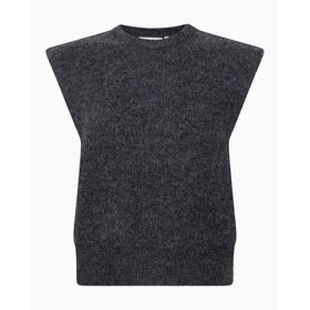 Another Label Indra Knitted Pull - Grey Melee