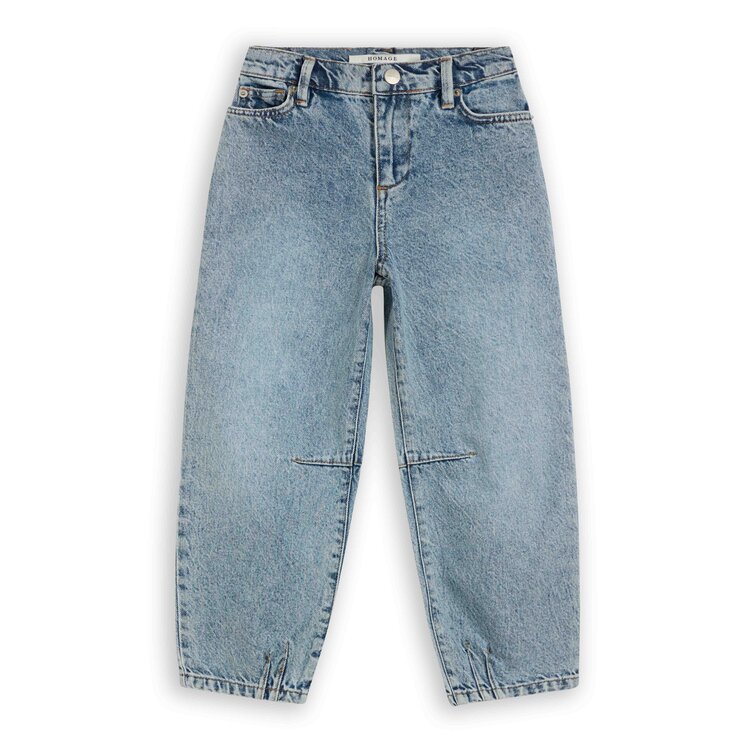 Homage Kids Amber Balloon Jeans - Authentic Blue