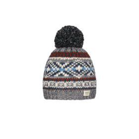 Barts Everart Beanie - Heather Grey