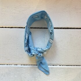 Bandana - licht blauw