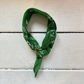 Bandana - donkergroen