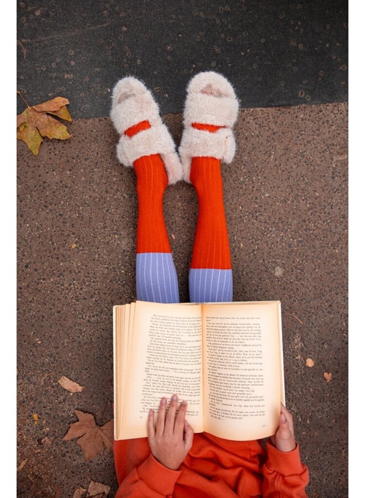 Sproet & Sprout Tights Colourblock Lavender