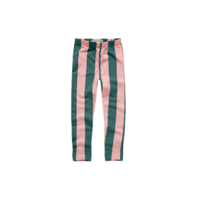 Sproet & Sprout Winter Legging Block Stripe - Peach Parfait