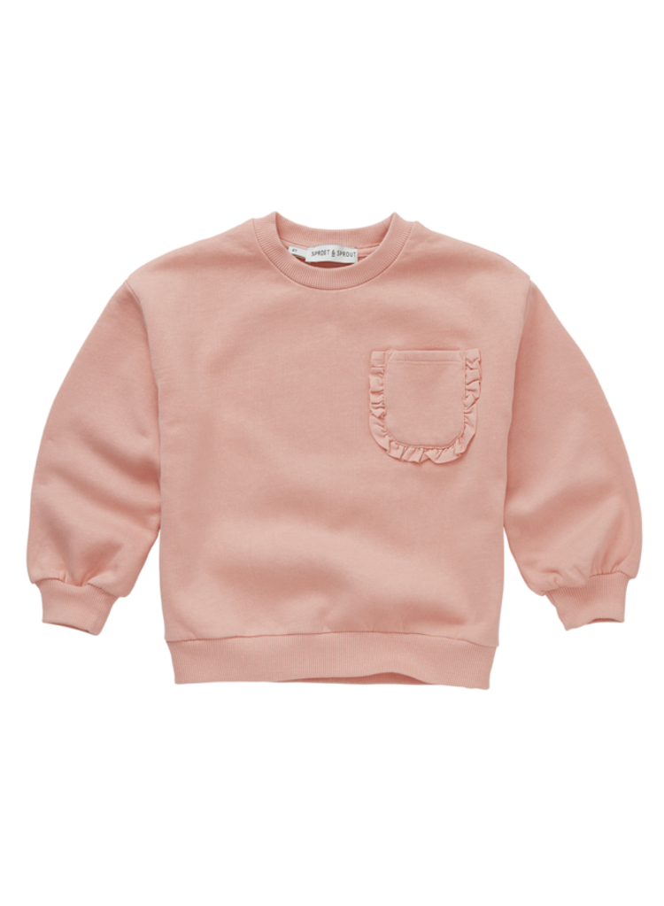 Sproet & Sprout Girls Sweatshirt Ruffle Pocket