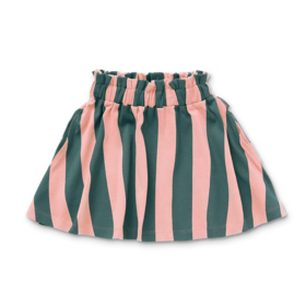 Sproet & Sprout Paperbag Skirt Block Stripe - Peach Parfait