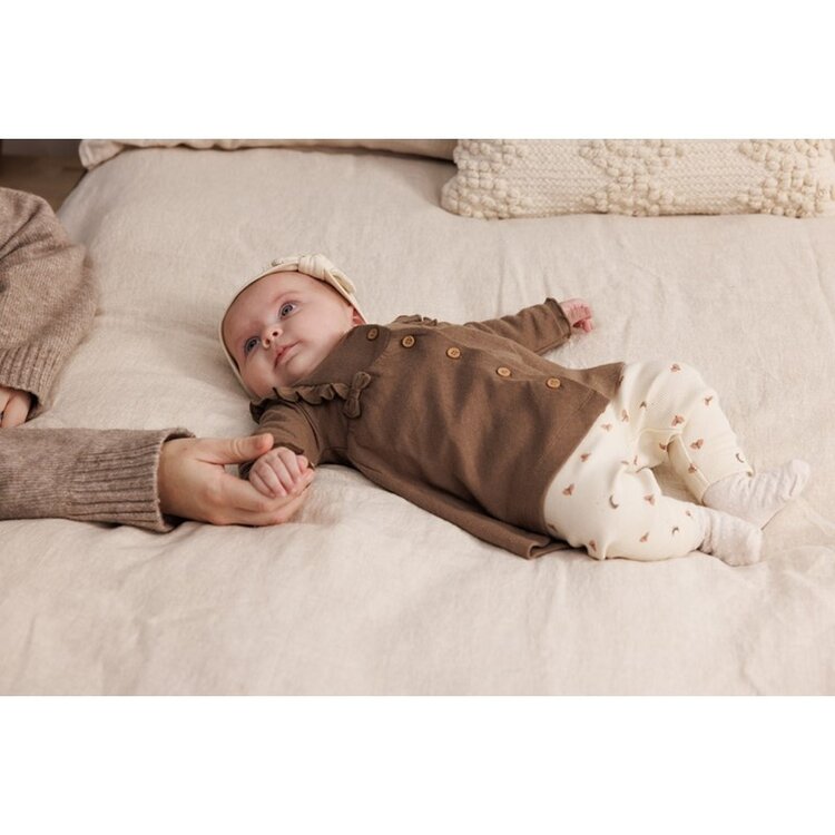 Feetje Legging rib Dancing - Offwhite