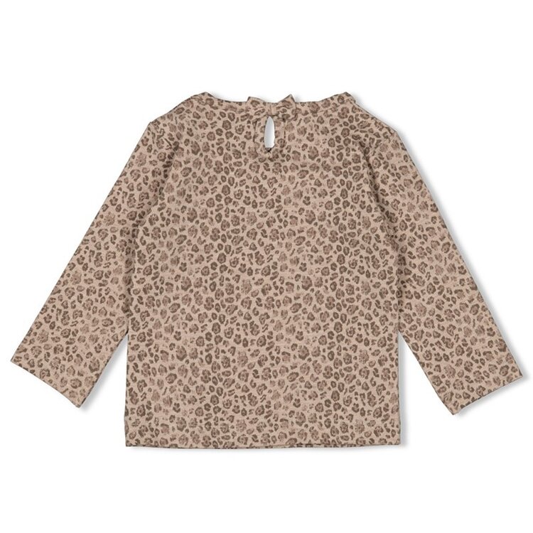 Feetje Longsleeve AOP Better Together - Taupe Melange