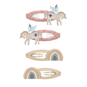 MIMI&LULA Winged Unicorn & Rainbow Clic CLacs