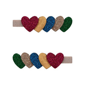 MIMI&LULA Jazzy Layered Heart Clips