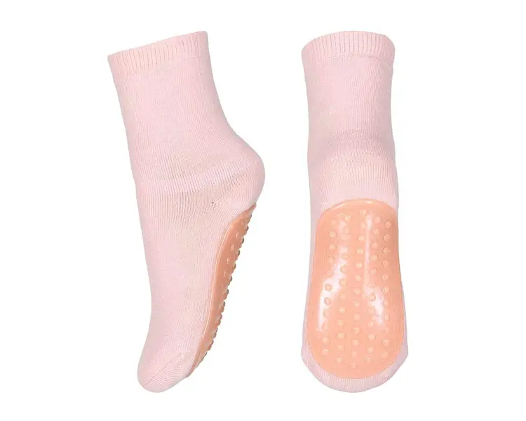 MP Denmark Cotton Socks Anti Slip - Rose Dust
