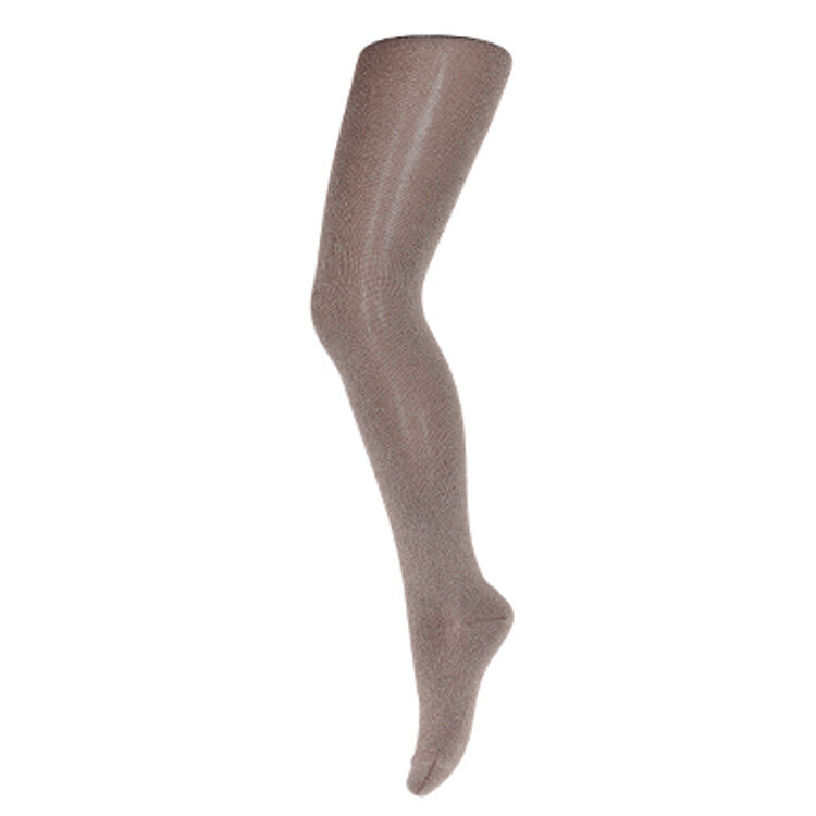 MP Denmark Glitter Tights - 76 Brown Sienna