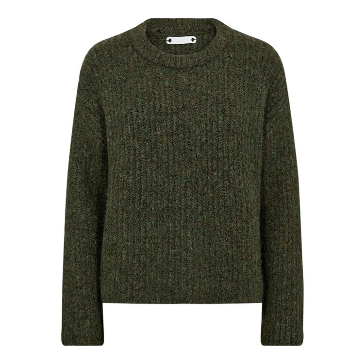 Co'Couture Charlie  Knit - Military Olive