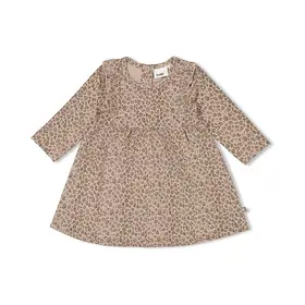 Feetje Jurk Better Together - Taupe Melange