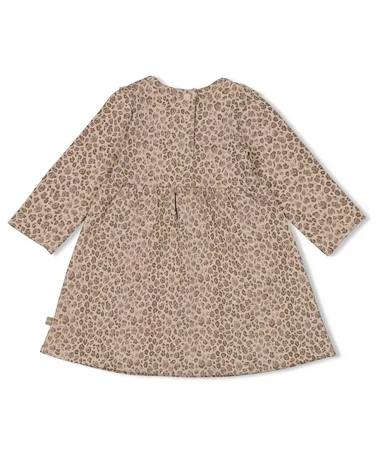 Feetje Jurk Better Together - Taupe Melange