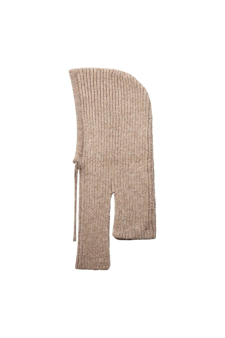 Co'Couture Hailey Balaclava Knit - Walnut
