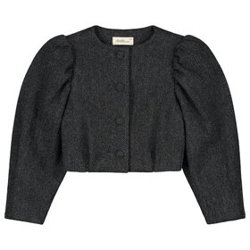 Charlie Petite Mini Odie Blazer - Black/Grey