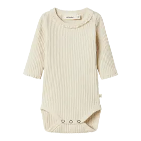 Lil'Atelier Baby Sanne LS Slim Body - Turtledove