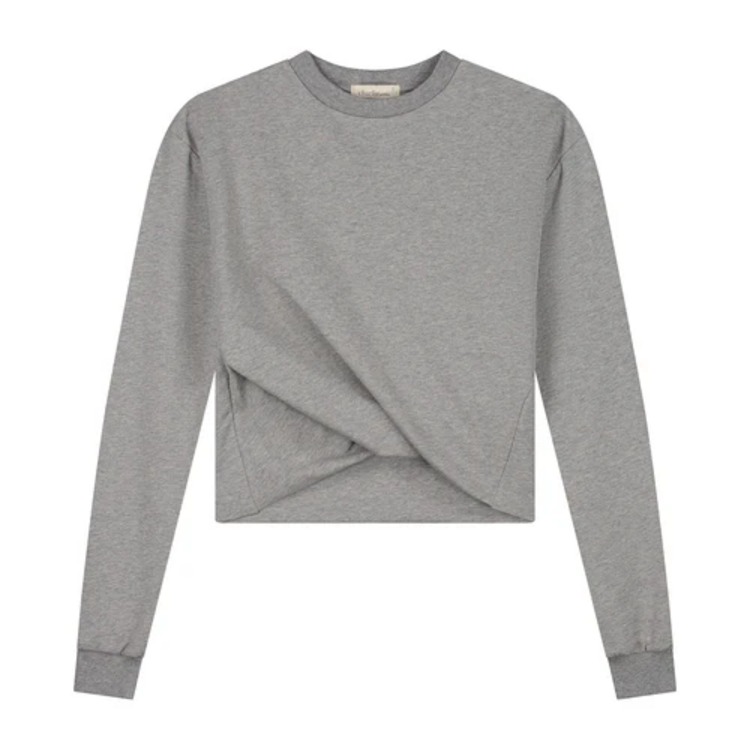Charlie Petite Mommy Owen Longsleeve - Grey Melange