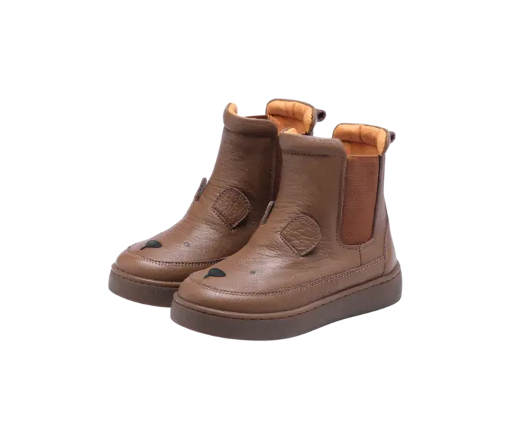 Donsje Amsterdam Thuru Classic Boots - Cognac Leather