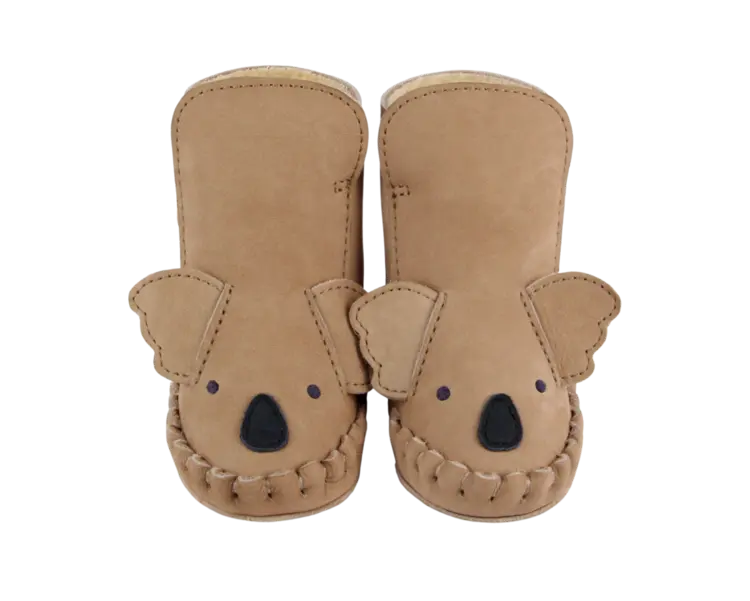 Donsje Amsterdam Kapi Classic Booties  Koala - Truffle Nubuck