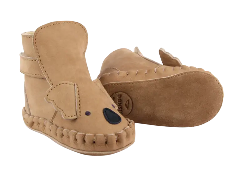 Donsje Amsterdam Kapi Classic Booties  Koala - Truffle Nubuck