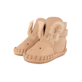 Donsje Amsterdam Kapi Exclusive Booties Fluffy Bunny - Light Rust