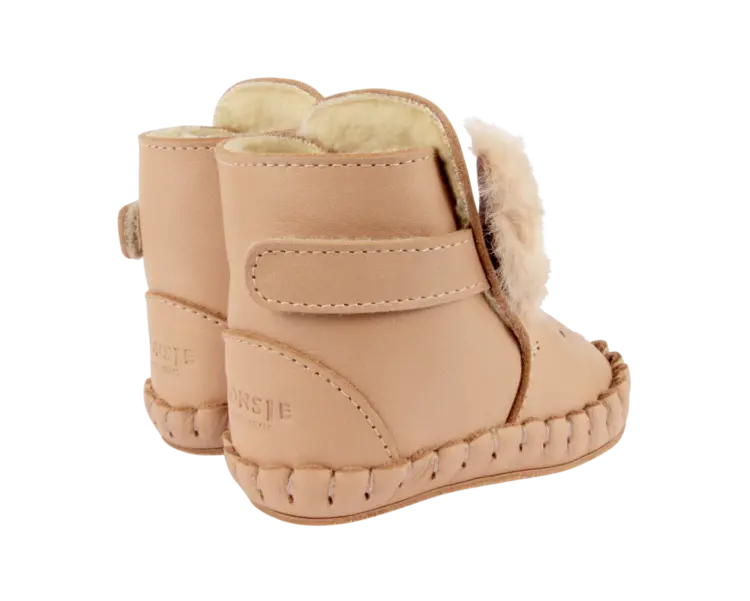 Donsje Amsterdam Kapi Exclusive Booties Fluffy Bunny - Light Rust