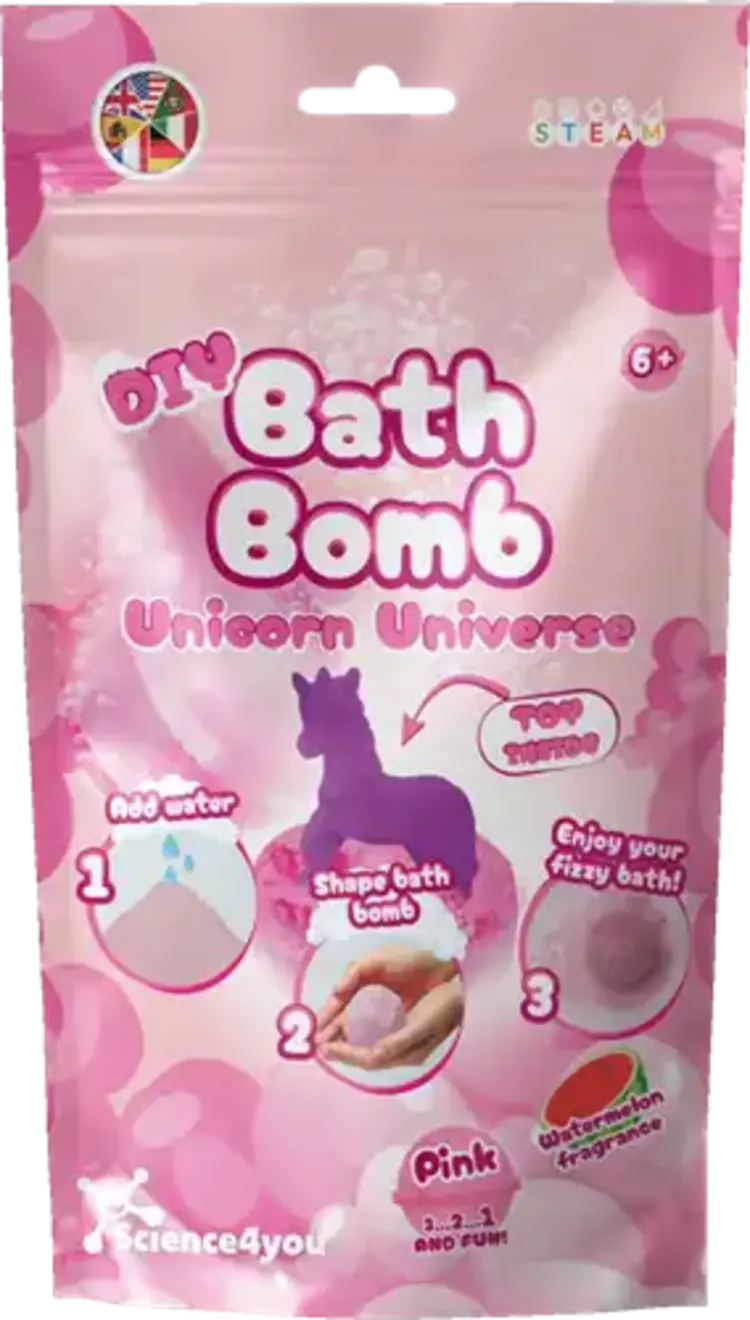 Science4you Bath Bombs DIY - Pink Bag