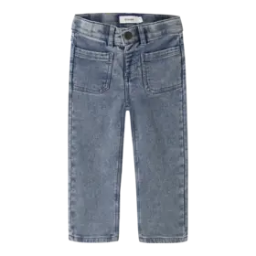 Lil'Atelier Nadie Wide Jeans - Medium Blue Denim