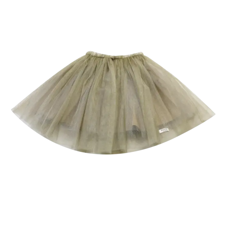 Donsje Amsterdam Pien Skirt - Dusty Green Metallic