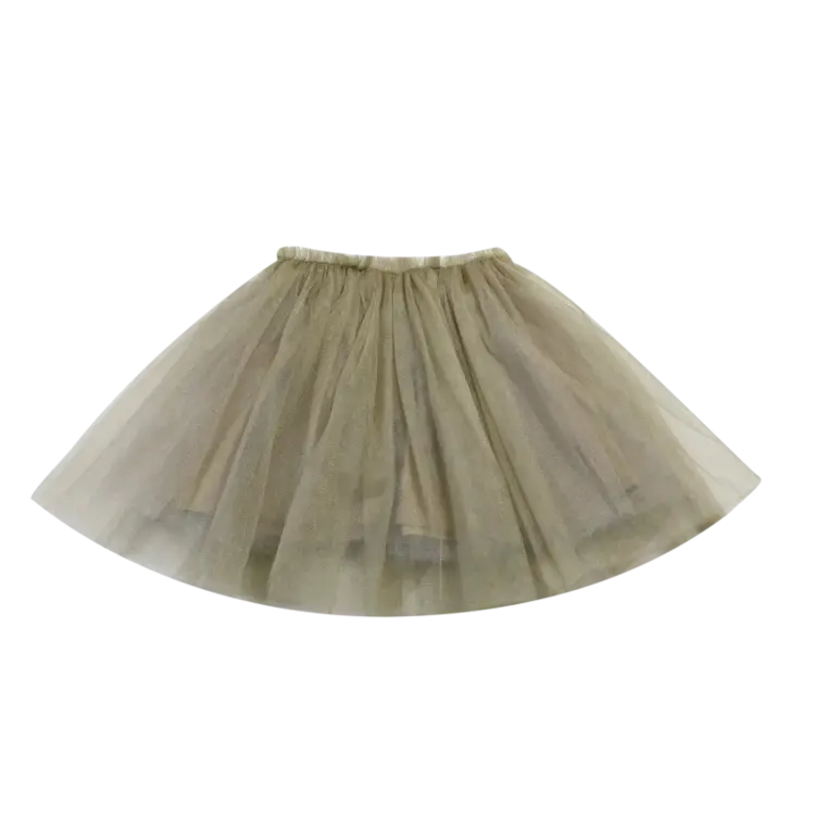 Donsje Amsterdam Pien Skirt - Dusty Green Metallic