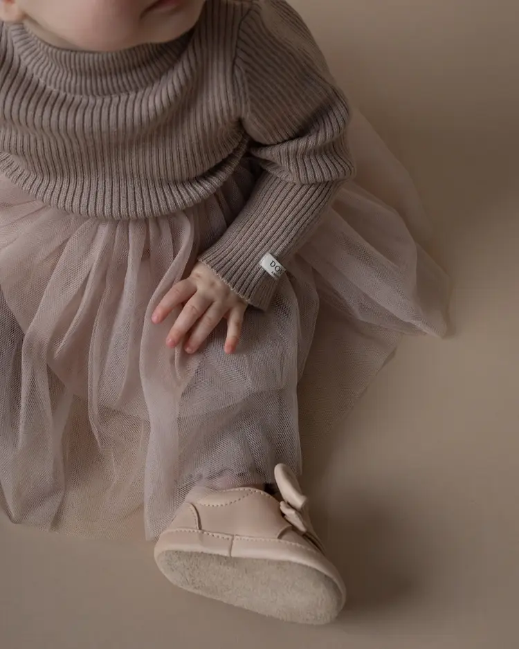 Donsje Amsterdam Lotus Dress - Rose Grey